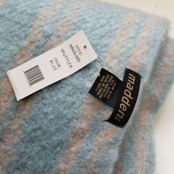 𝅺NWT Madden NYC Blanket Scarf "Muffler" Extra Big & Cozy - Picture 5 of 6